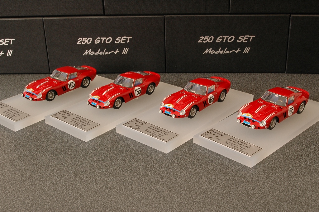Modelart111 250 GTO Set : #5111 Tour de France 1963